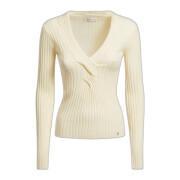Pull col V femme Guess Ines