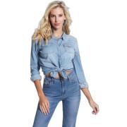 Chemise jeans femme Guess Riley