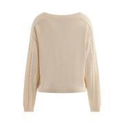 Pull col V femme Guess Lucie