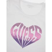 T-shirt femme Guess Heart