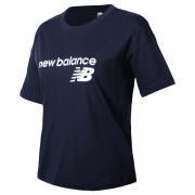 T-shirt femme New Balance Classic Core Stacked