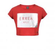 T-shirt crop top femme Errea trend square