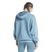 Sweatshirt à capuche oversize long femme Reebok Classics Natural Dye