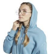 Sweatshirt à capuche oversize long femme Reebok Classics Natural Dye