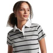 Polo rayé femme Superdry Vintage Rugby