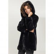 Parka femme Urban Classic hooded teddy coat