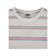 T-shirt femme Urban Classics stripe cropped