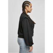 Sweatshirt col rond femme Urban Classics ded shoulder modal terry (Grandes tailles)