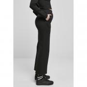 Pantalon femme Urban Classics straight pin tuck-grandes tailles
