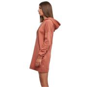 Robe sweat à capuche oversize grandes tailles femme Urban Classics Organic Terry