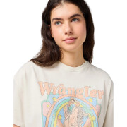 T-shirt femme Wrangler Girlfriend Vintage